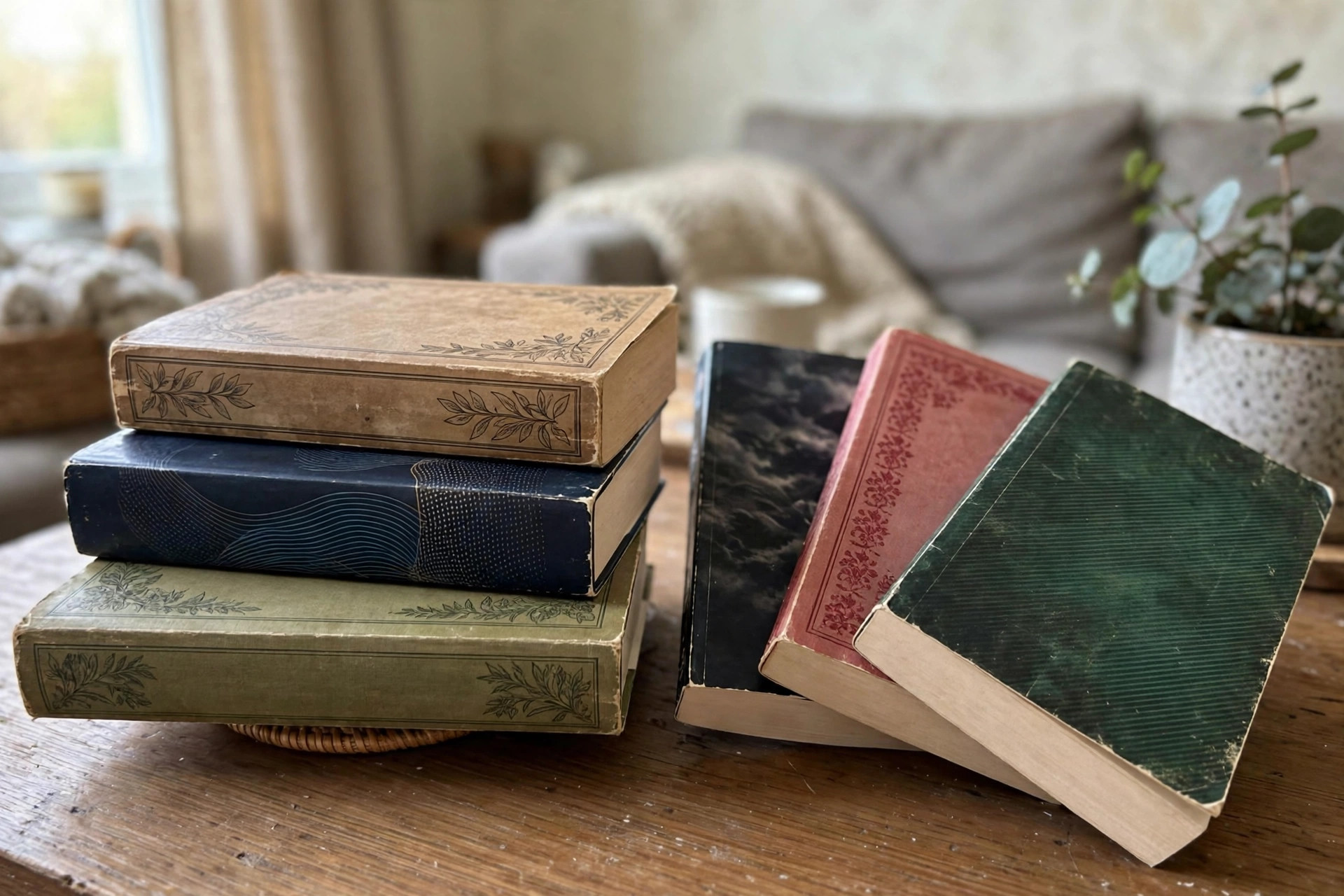 English novels x6 — thrillers & classics