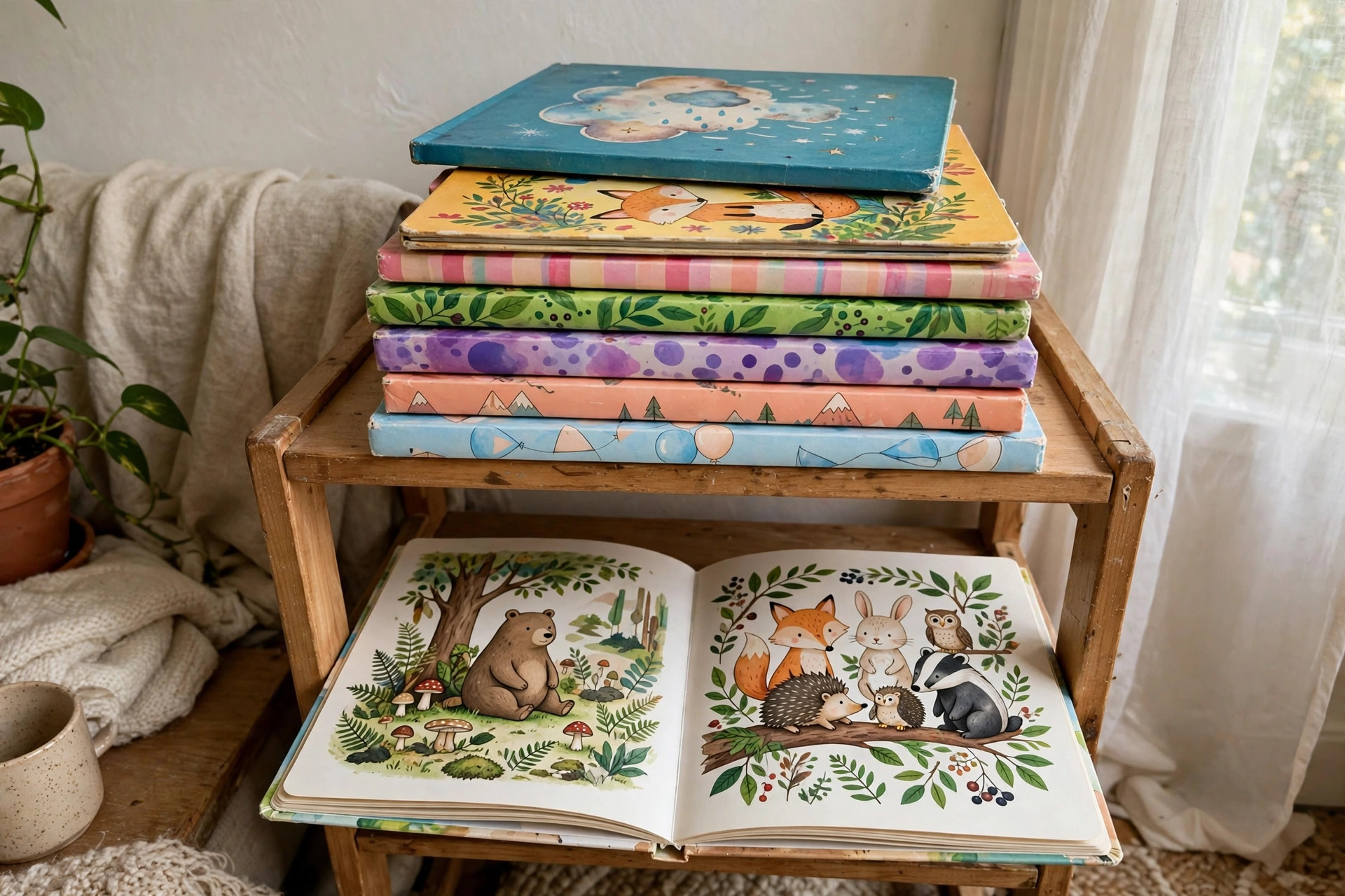 Children's picture books set (given)